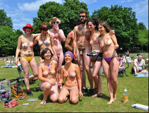family nudist camping